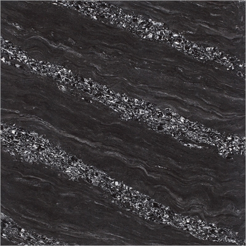 600x600mm Emerald Black Double Charged Vitrified Tiles