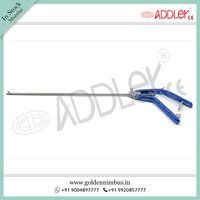 Brand New ADDLER Laparoscopic 5mm Straight Needle Holder Storz Type Handle