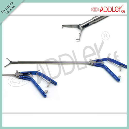 Brand New ADDLER Laparoscopic 10mm Tenaculum Needle Holder Storz Type Handle
