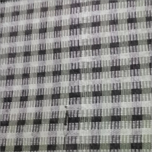 Black Check Lamination Fabric