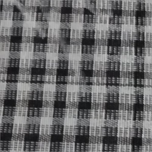 Twill Big Check Lamination Fabric