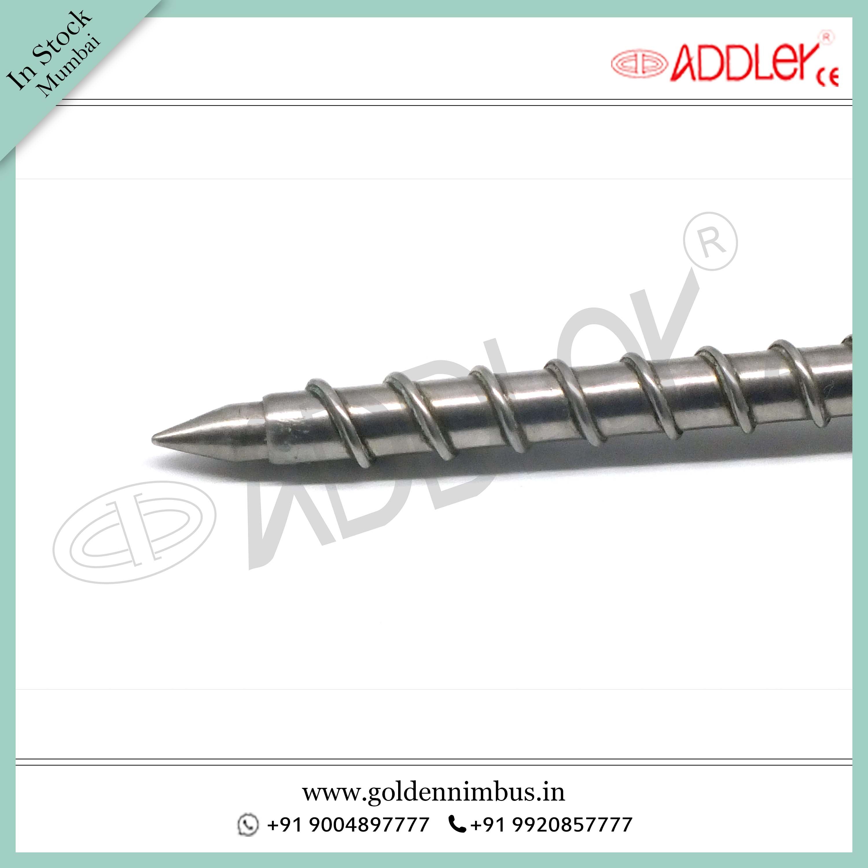 Brand New ADDLER Laparoscopic 5mm Spiral Magnet Trocar