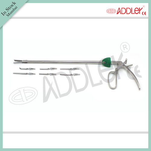 Brand New ADDLER Laparoscopic 10mm Bulldog Clip Applicator with 6 Attachments