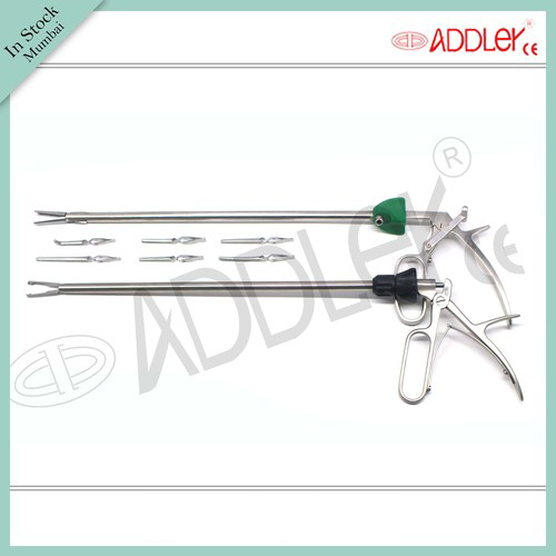 Brand New ADDLER Laparoscopic 10mm Bulldog and Hem-O-Lock Clip Applicator