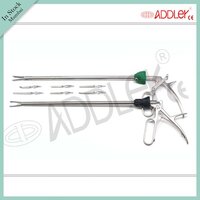 Brand New Addler Laparoscopic 10mm Bulldog And Hem-o-lock Clip Applicator - Steel, 5x5x10 Inch, Semi-automatic, Portable, Waterproof, Sterilized