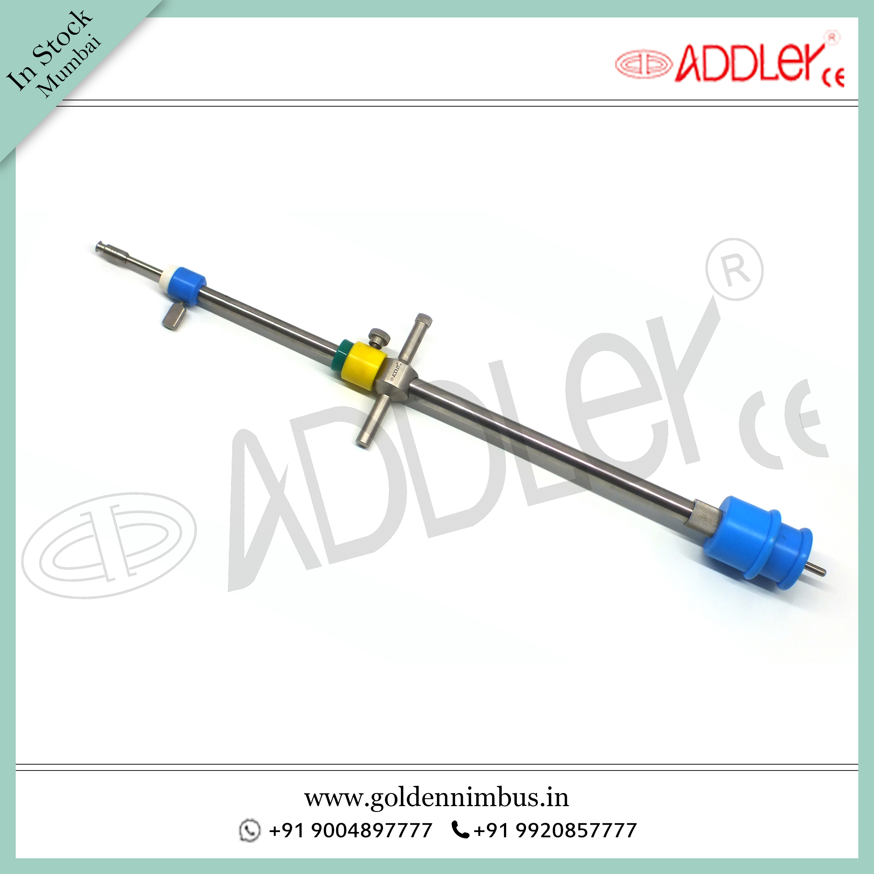 Brand New ADDLER Laparoscopic HOHL Uterine Manipulator