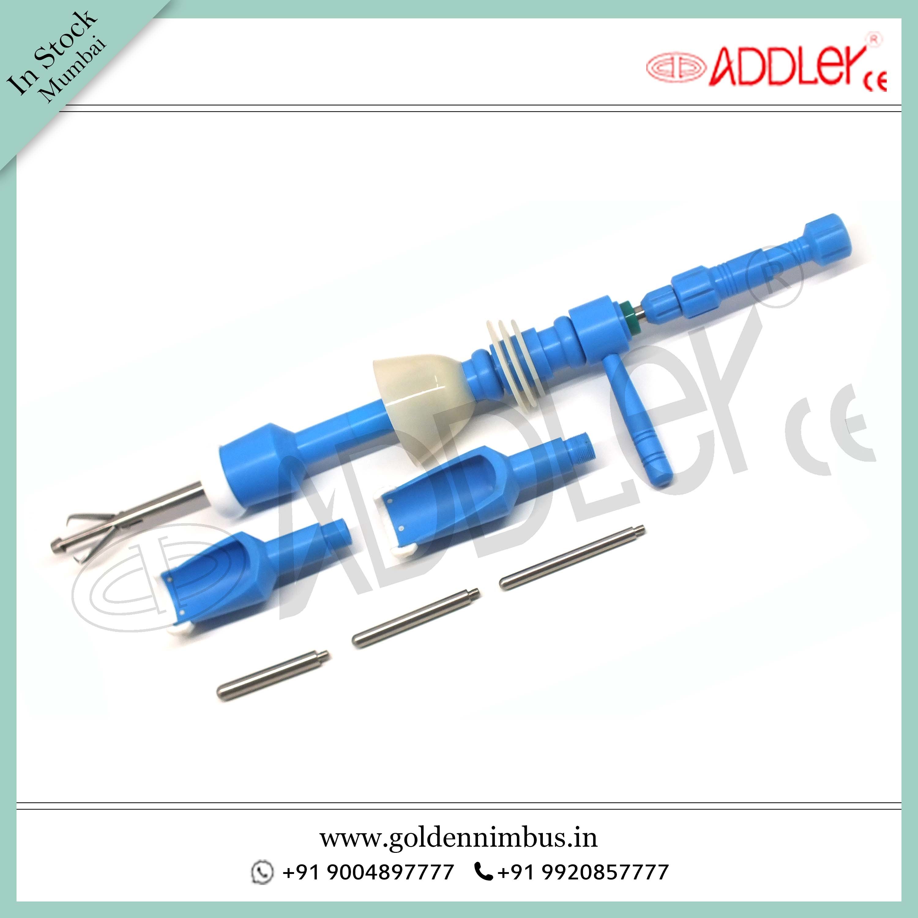 Brand New ADDLER Laparoscopic Mangeshikar Uterine Manipulator