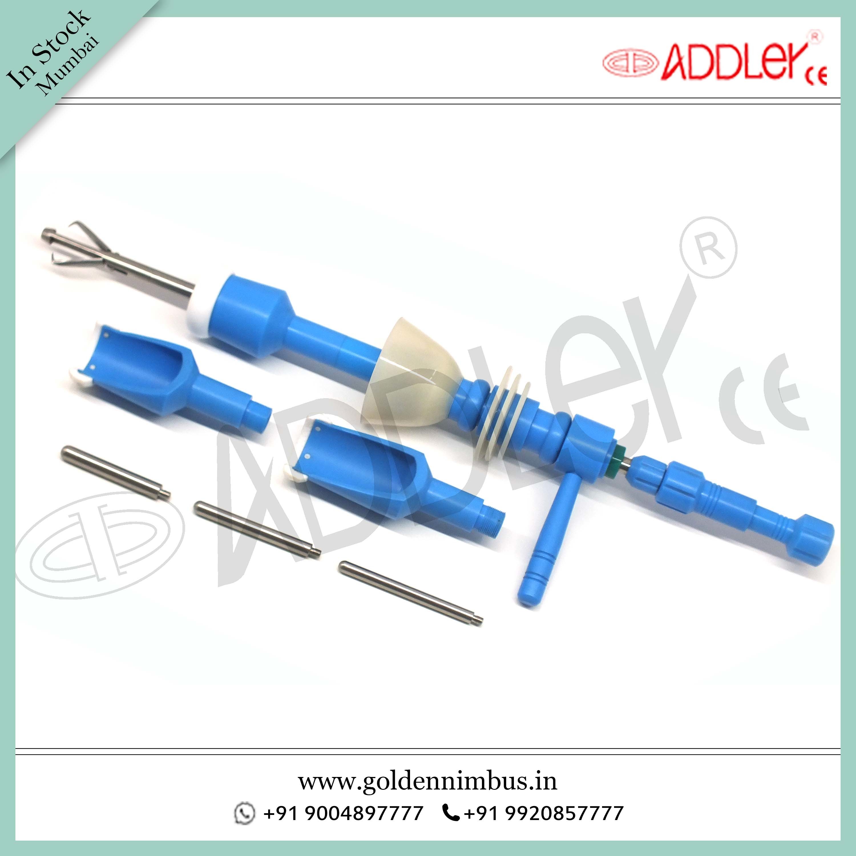 Brand New ADDLER Laparoscopic Mangeshikar Uterine Manipulator