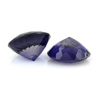 8mm Iolite Faceted Round Loose Gemstones Grade: Aaa