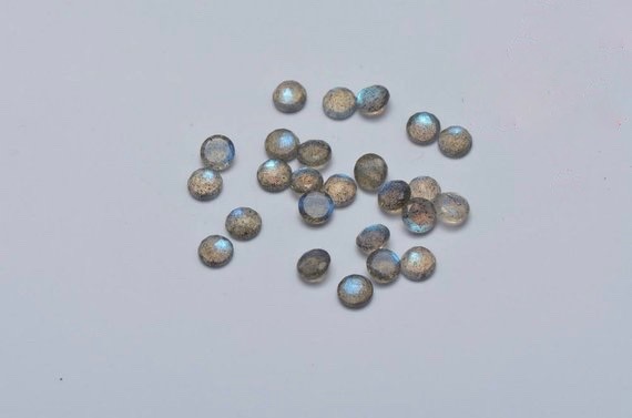4mm Labradorite Faceted Round Loose Gemstones