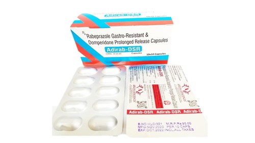 Rabeprazole Gastro Resistant And Domperidone Prolonged Release Capsules