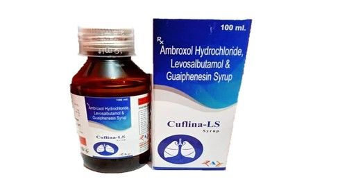 Ambroxol Hydrochloride Levosalbutamol And Guaiphenesin Syrup General Medicines