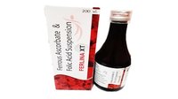 Ferrous Ascorbate And Folic Acid Syrup - 200 Ml Liquid, Promotes Blood Supply And Replenishes Iron Stores For Cell Production