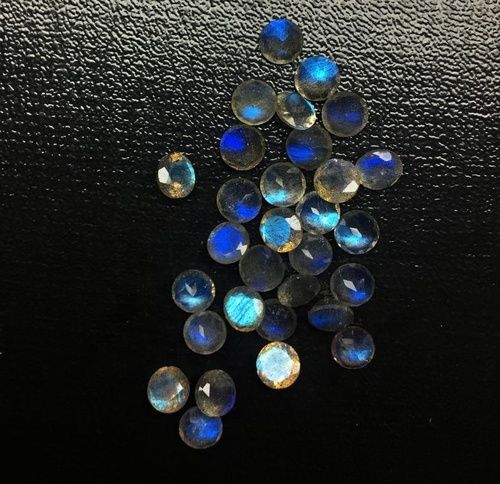 6mm Labradorite Faceted Round Loose Gemstones