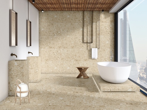 Alpha Silver Full Body Glazed Vitrified Tiles