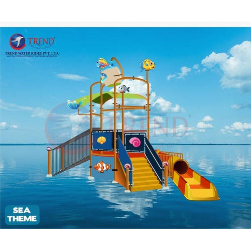 Sea Theme Play Structure - Maximum Speed: As Per Slide Mm/M