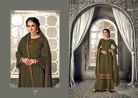 Eba Lifestyle Ketonic Chinon With Embroidery Work Designer Suit Catalog