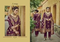 Amyra Designer Shehzadi Silk Jacquard Designer Salwar Suit Catalog