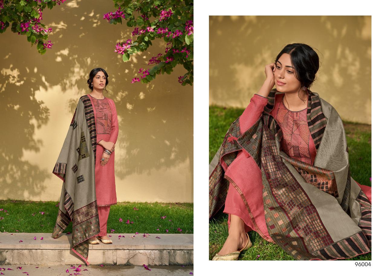 Deepsy Suits Kaantha Linen Silk With Embroidery Work Designer Suit Catalog