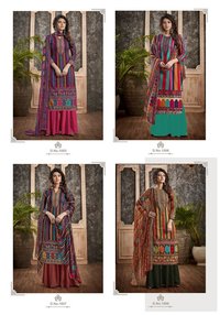 Roli moli Silky Pure Camric Print With Siroswki Diamond Work Dress Material Catalog