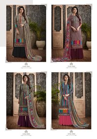 Roli moli Silky Pure Camric Print With Siroswki Diamond Work Dress Material Catalog