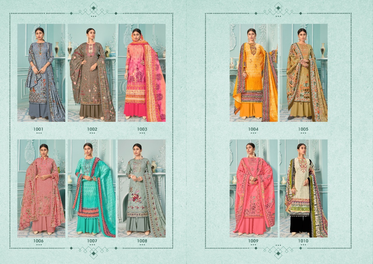 Yashika Zulfat Vol 1 Pure Lawn Cotton Printed Dress Material Catalog
