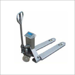 SS Weighing Scale Pallet Truck