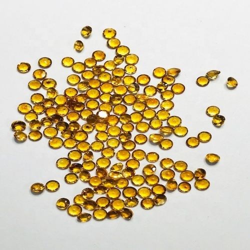 3mm Citrine Faceted Round Loose Gemstones