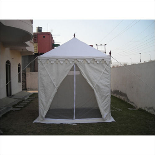 White Beach Tents