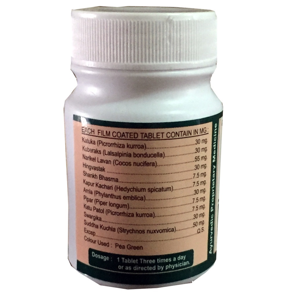 Ayurvedic Herbal Tablet For Colic Pain -Aspa Tablet