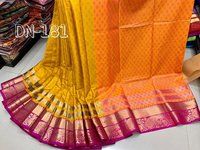 Banarasi Silk Sarees With Self Woven Design