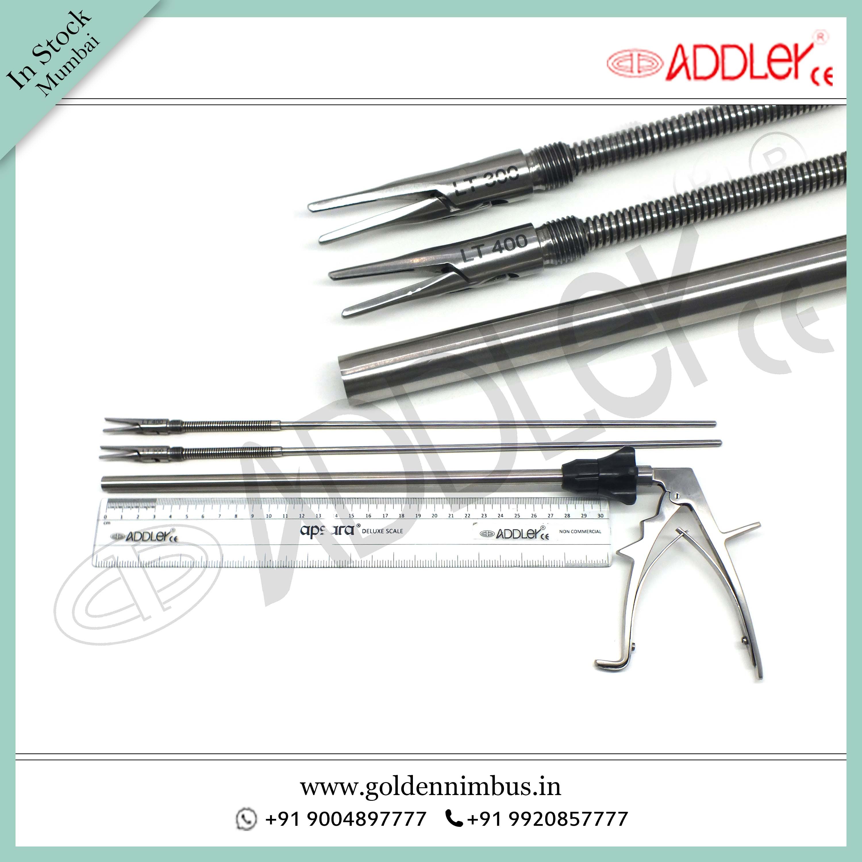 Brand New Addler Laparoscopic Clip Applicator 10mm