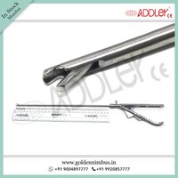 Brand New Addler Laparoscopic Needle Holder Self Riding Jaw Ethicon Type 5mm X 330mm - Stainless Steel, 5 X 5 X 10 Cm , Water Resistant, Ce Certified, Reusable With Warranty