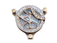 4.5 inch Antique Sundial Compass