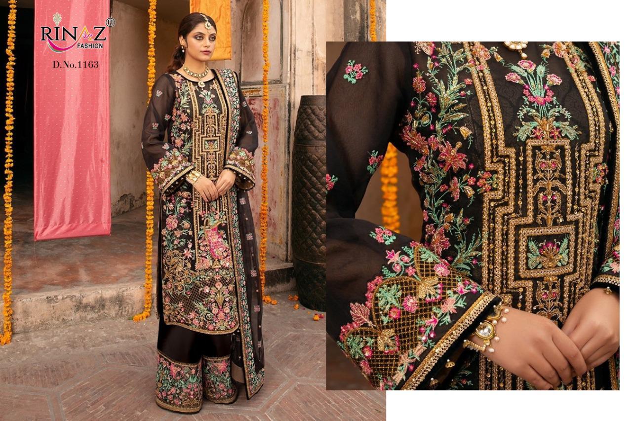 Rinaz Block Buster hits Vol 8 Fox Georgette With Work Pakistani Suit Catalog
