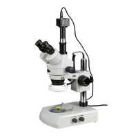 Stereo Zoom Trinocular Microscope with Camera