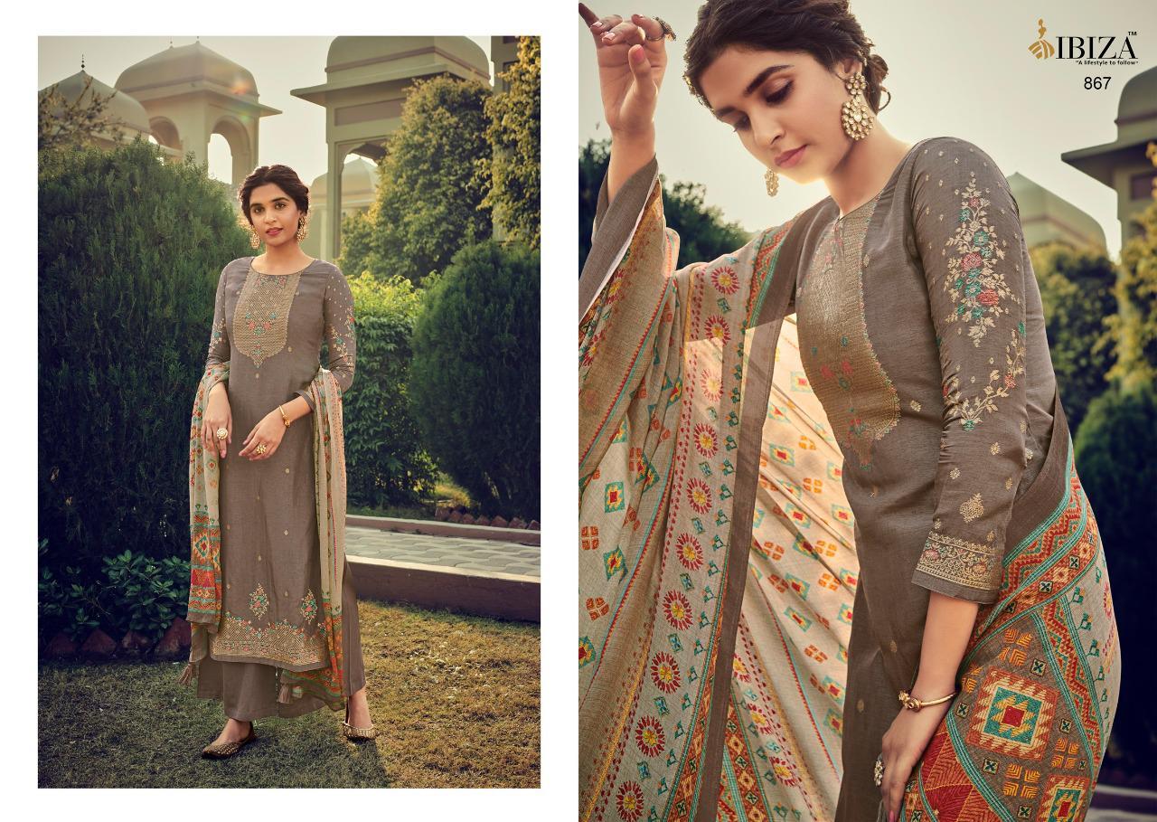 Ibiza Hunar Pure Viscose Designer Salwar Suit Catalog