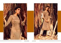 Kalaroop Zili Lining Silk With Work Designer Kurti Catalog