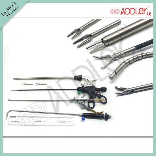 Brand New ADDLER Laparoscopic And Endoscopic Surgical Set