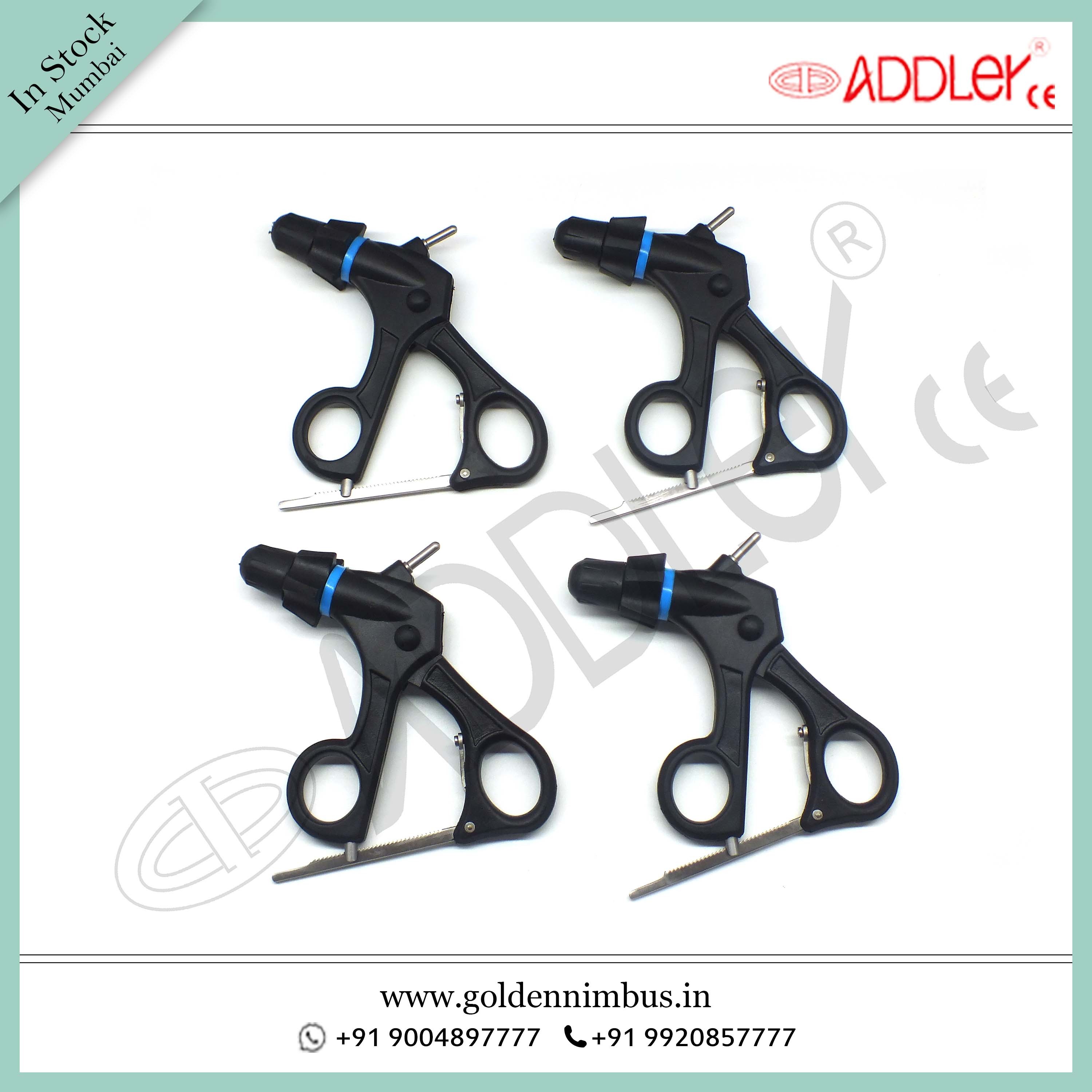 Brand New Addler Laparoscopic & Endoscopic Grasper Set Of 4