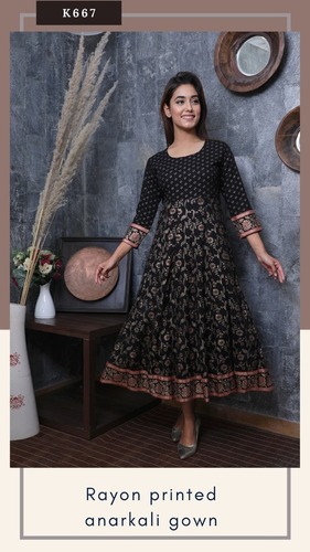 Women Printed Dresses PR-109