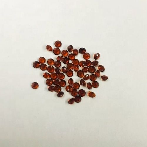 3mm Brandy Citrine Faceted Round Loose Gemstones