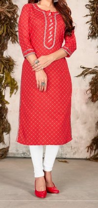 printed kurti