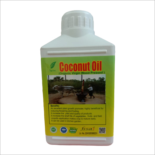 Wooden Cold Pressed Unrefined Organic Coconut Oil
