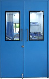 Sealed Manual Double Swing Door