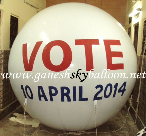 Vote Advertising Sky Balloons