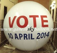 Vote Advertising Sky Balloons