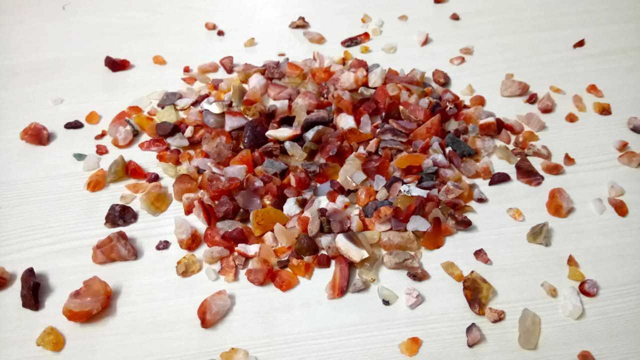 round tumbled gravels mix agate Aquarium Gravels and aggregate for decor and landscaping