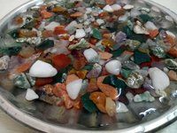 round tumbled gravels mix agate Aquarium Gravels and aggregate for decor and landscaping