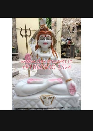Marble God Shiva Moorti